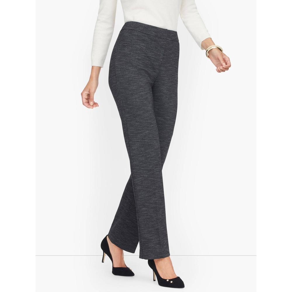 Talbots Women's Gray Herringbone Dress Pants Size 10